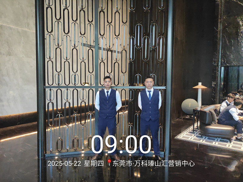 東莞萬(wàn)科瑧山匯營(yíng)銷(xiāo)中心保安